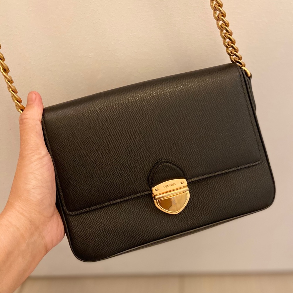 ‼️SOLD‼️Authentic Prada Crossbody Saffiano leather - Picture 1 of 16